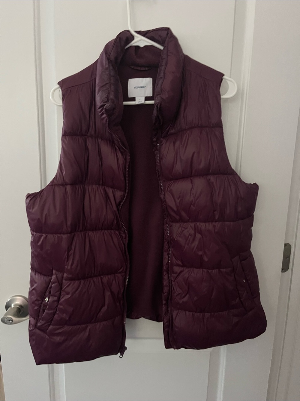 Old Navy Women's Jacket - Burgundy Wine Tone